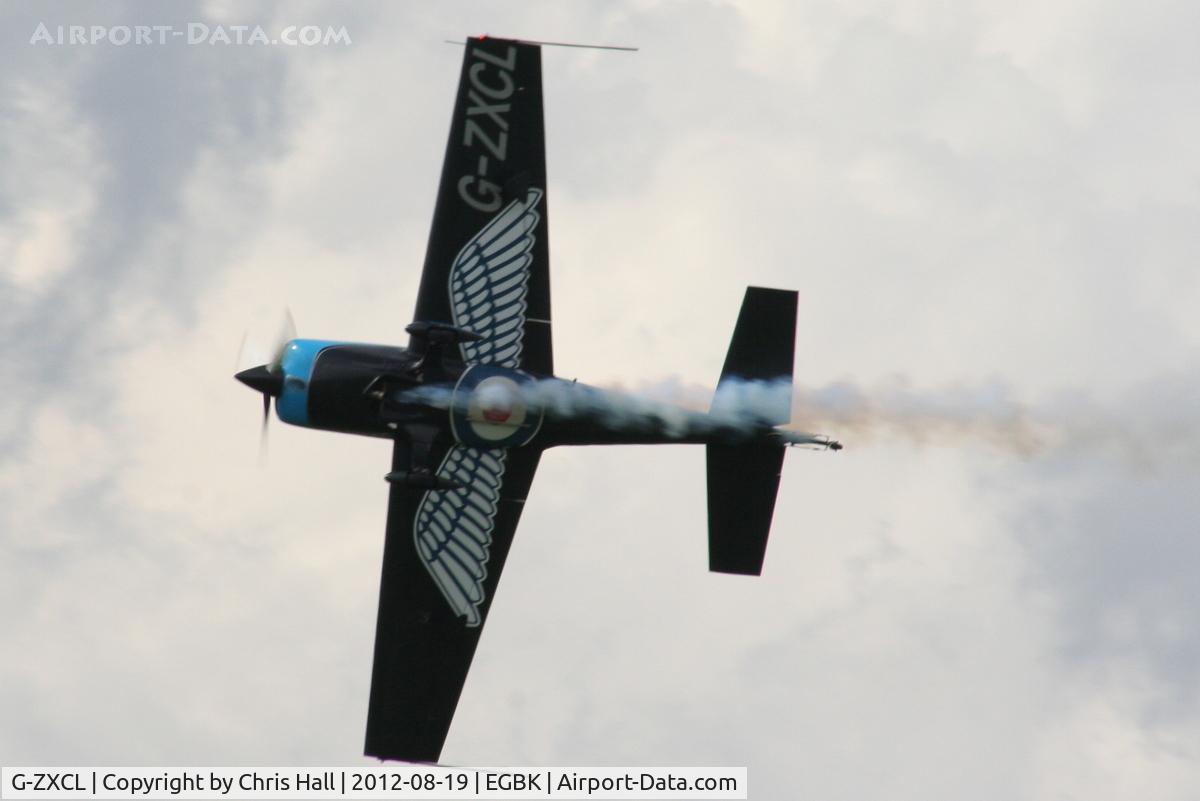 G-ZXCL, 2006 Extra EA-300L C/N 1223, at the 2012 Sywell Airshow