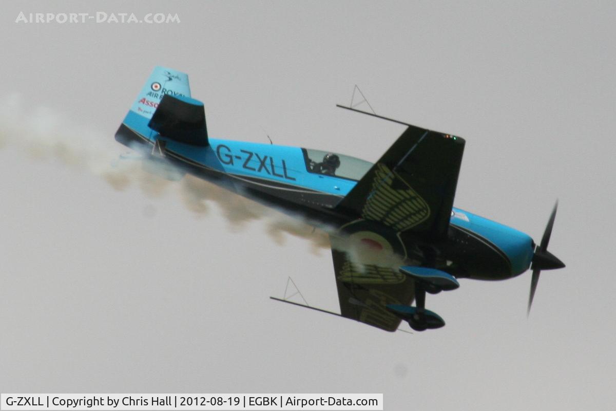 G-ZXLL, 2011 Extra EA-300L C/N 1319, at the 2012 Sywell Airshow