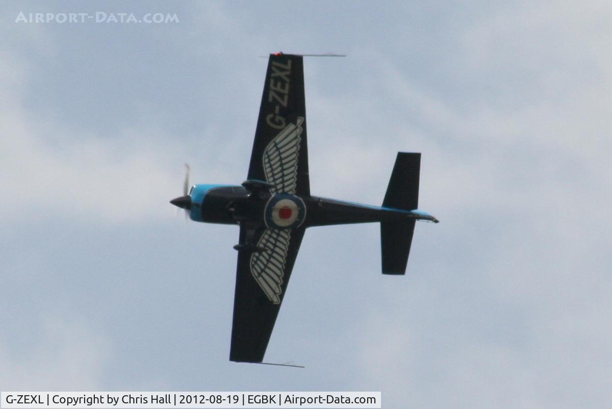 G-ZEXL, 2006 Extra EA-300L C/N 1225, at the 2012 Sywell Airshow