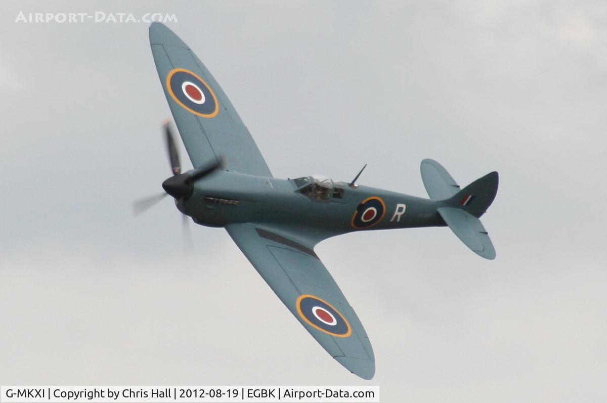 G-MKXI, 1944 Supermarine 365 Spitfire PR.XI C/N 6S/504719, at the 2012 Sywell Airshow