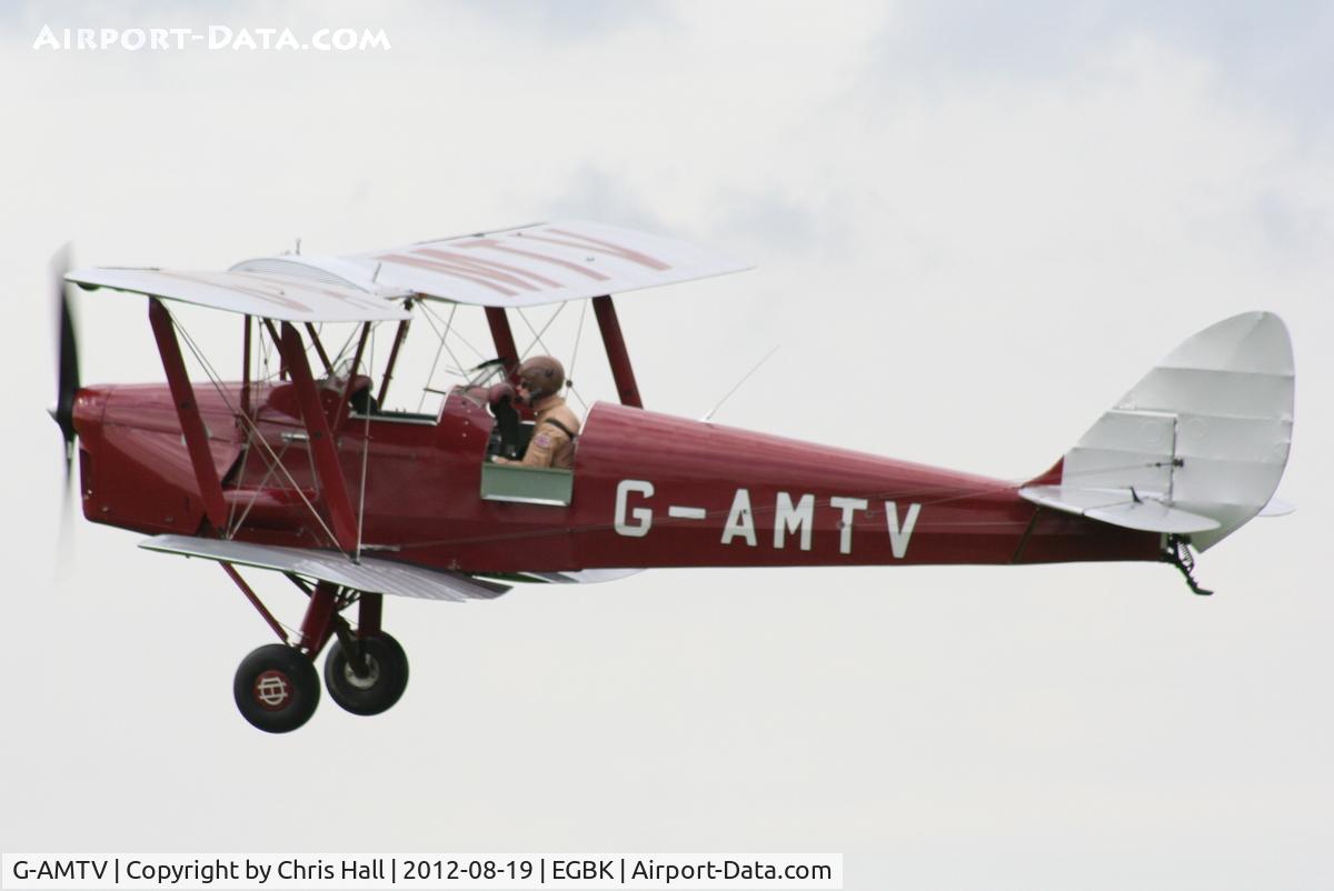 G-AMTV, 1935 De Havilland DH-82A Tiger Moth II C/N 3858, at the 2012 Sywell Airshow