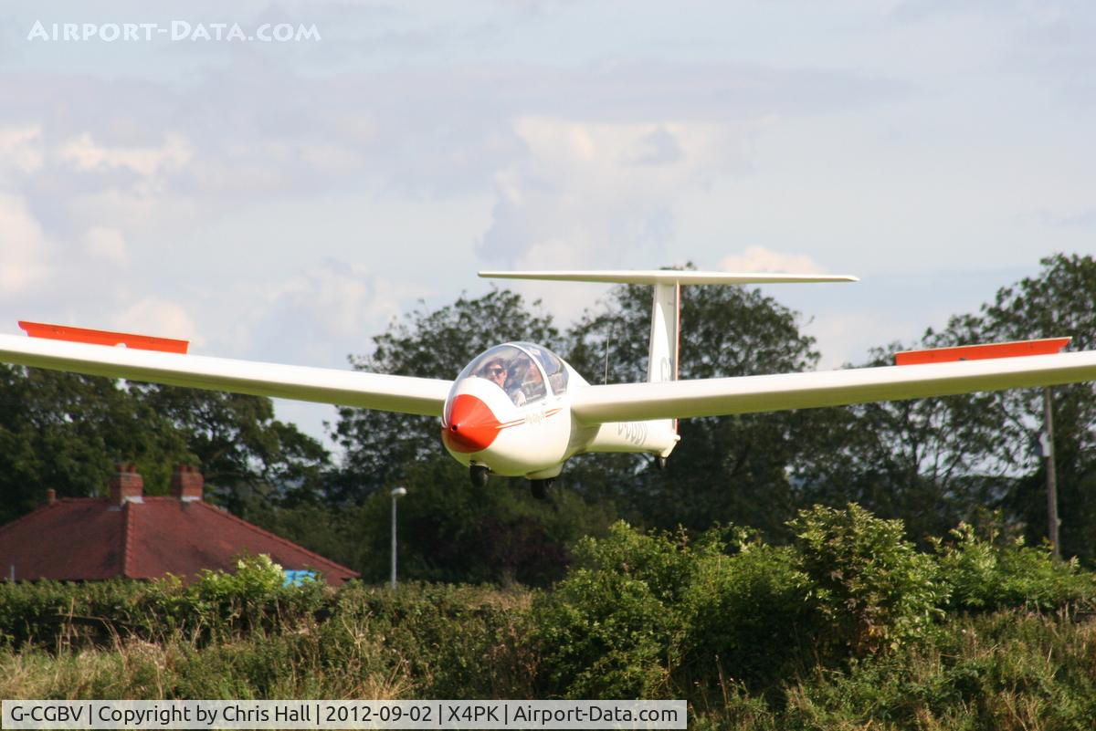 G-CGBV, 1986 Schleicher ASK-21 C/N 21149, Wolds Gliding Club at Pocklington Airfield