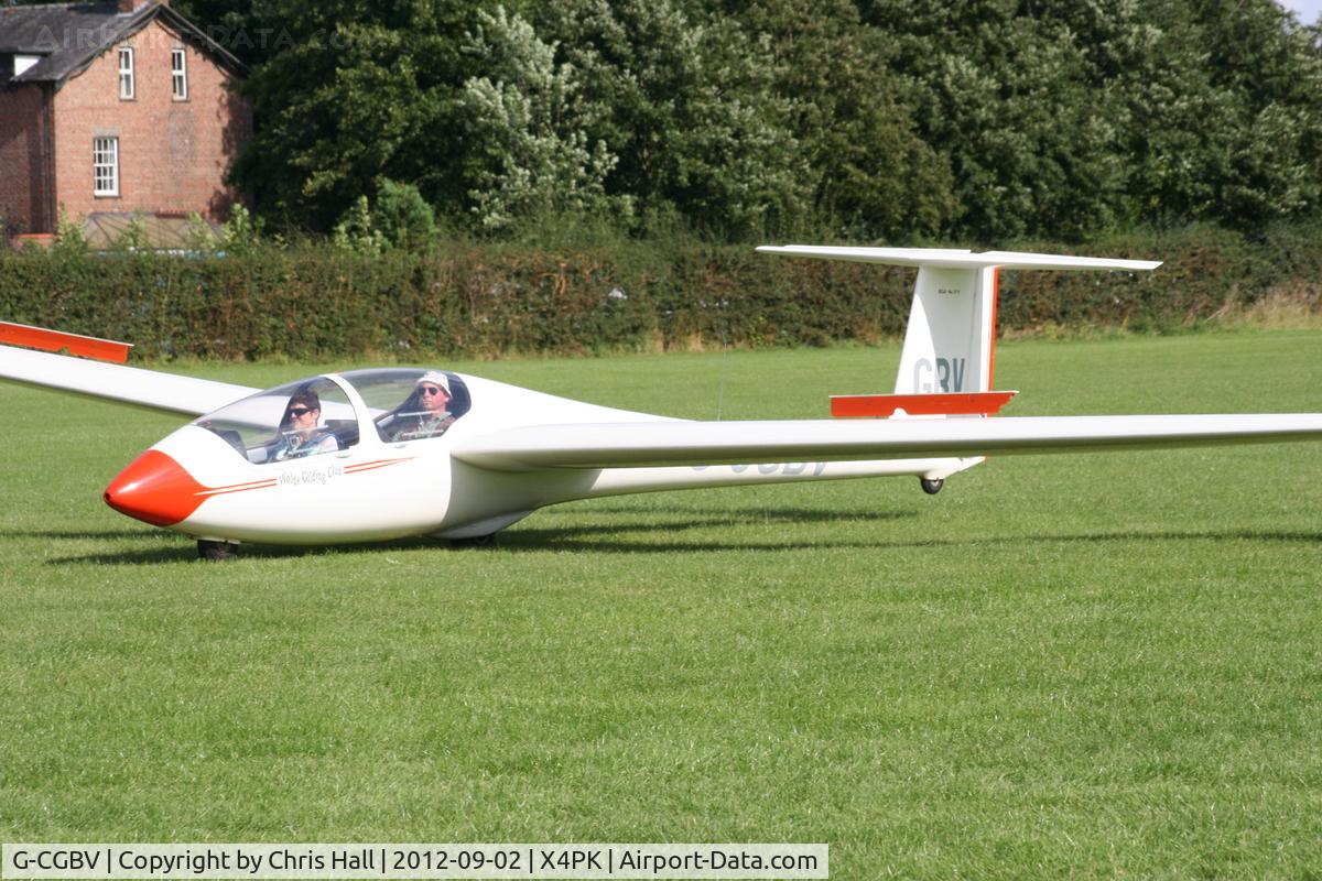 G-CGBV, 1986 Schleicher ASK-21 C/N 21149, Wolds Gliding Club at Pocklington Airfield