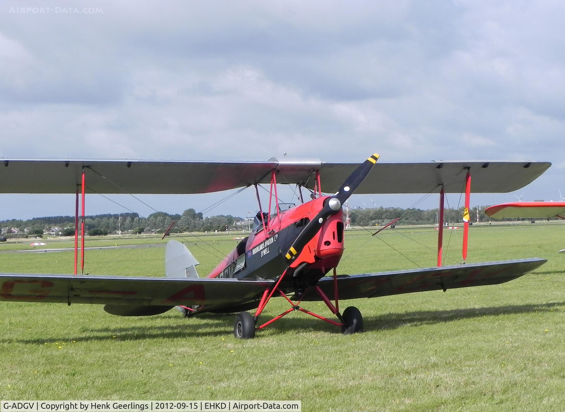 G-ADGV, 1935 De Havilland DH-82A Tiger Moth II C/N 3340, Heldair Air Show at Den Helder Airport , Sep 2012

Museum Seppe Airport - EHSE