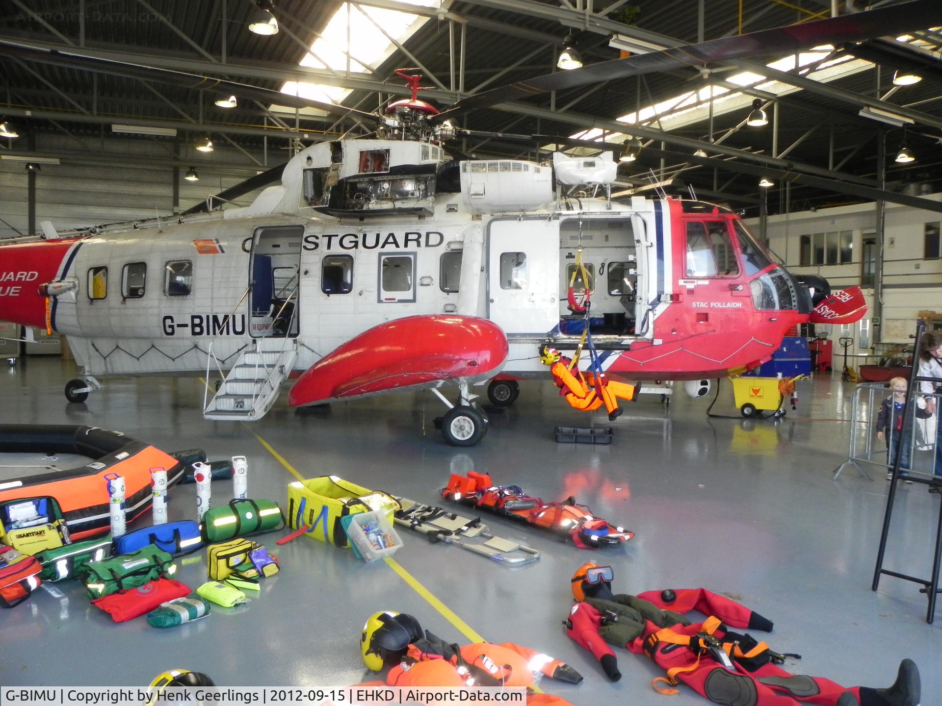 G-BIMU, 1974 Sikorsky S-61N C/N 61752, Heldair Air Show at Den Helder Airport , Sep 2012

Coast Guard operated by Bristow Helicopters