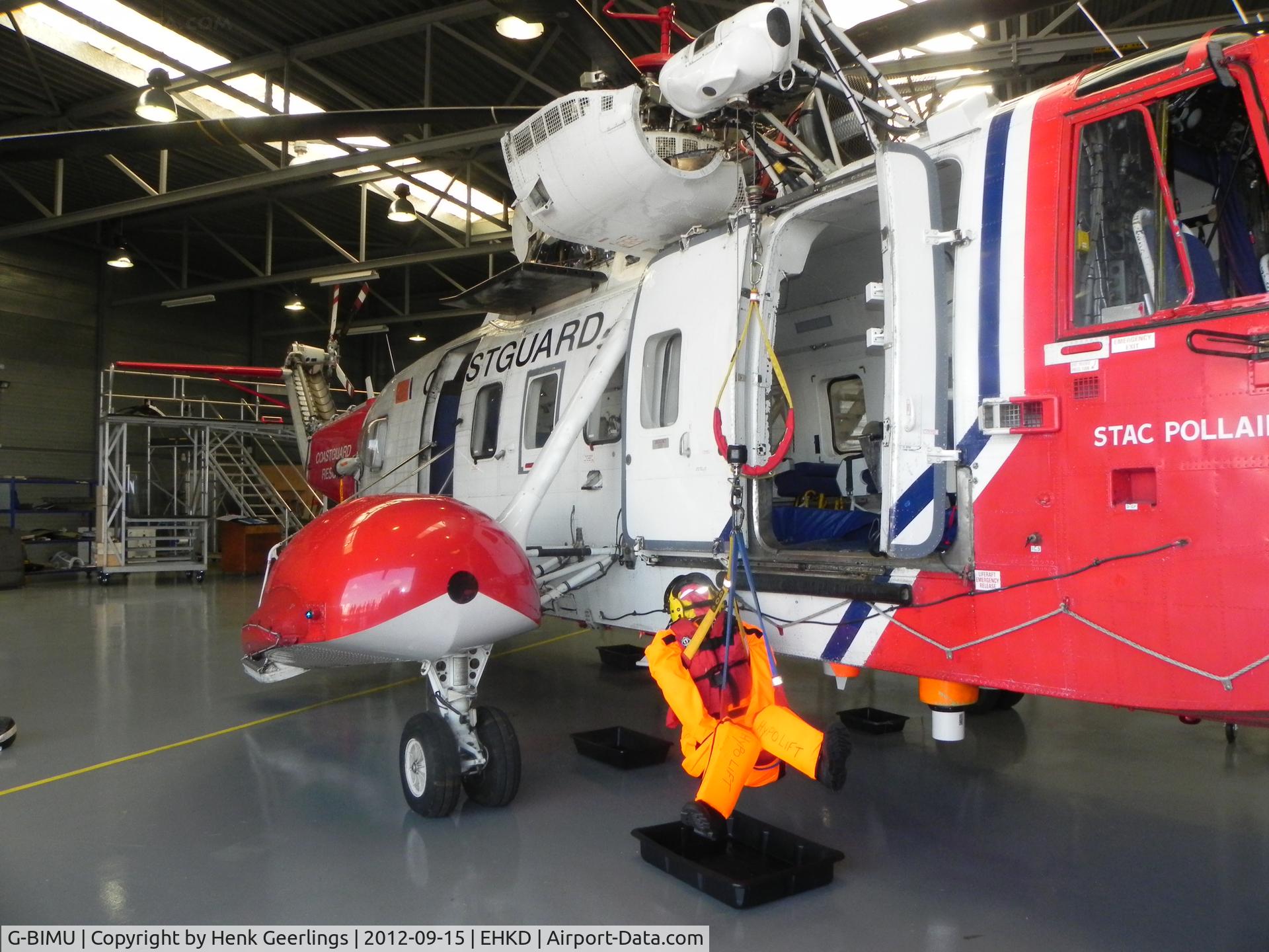 G-BIMU, 1974 Sikorsky S-61N C/N 61752, Heldair Air Show at Den Helder Airport , Sep 2012

Coast Guard operated by Bristow Helicopters