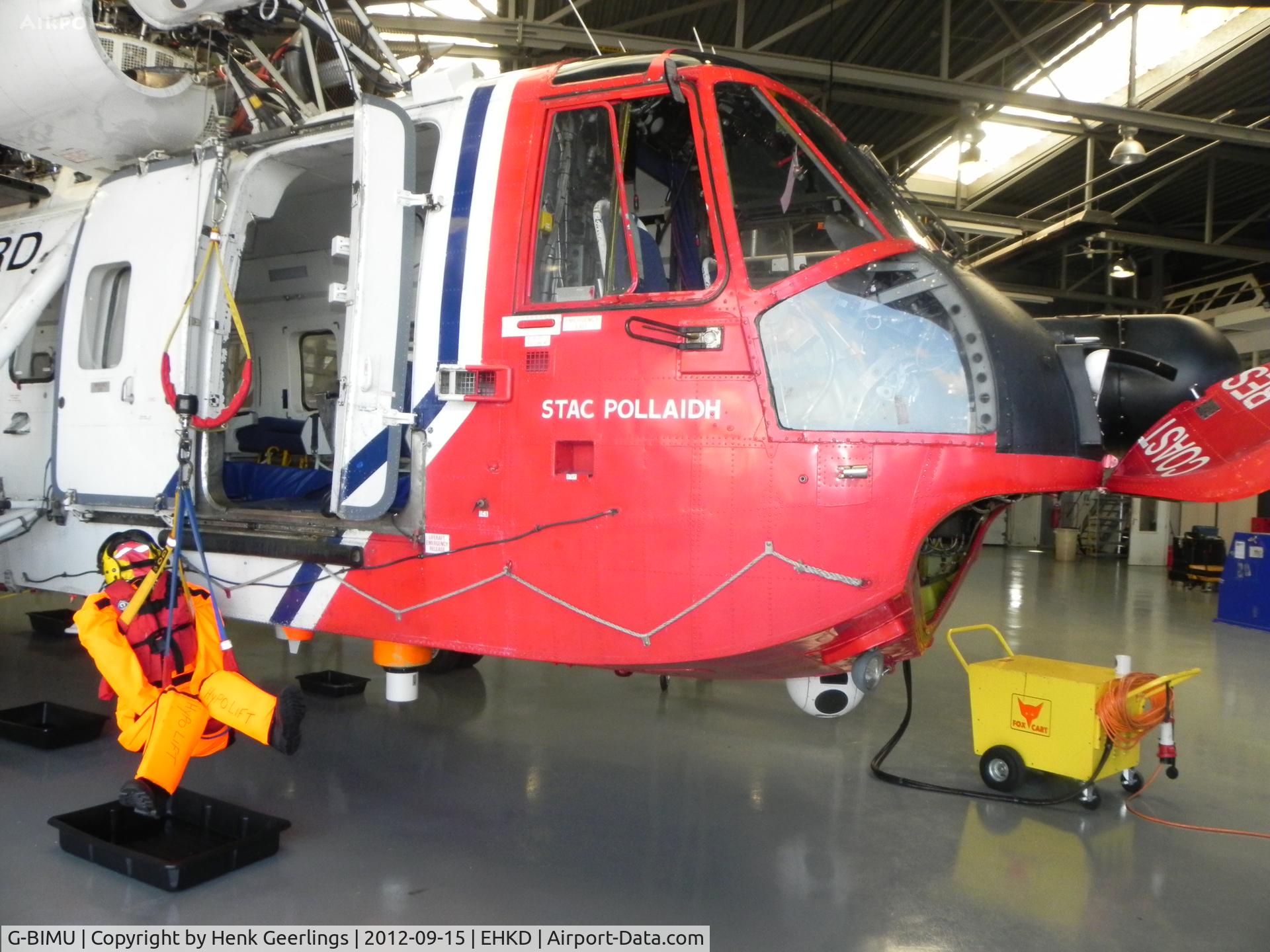 G-BIMU, 1974 Sikorsky S-61N C/N 61752, Heldair Air Show at Den Helder Airport , Sep 2012

Coast Guard operated by Bristow Helicopters
