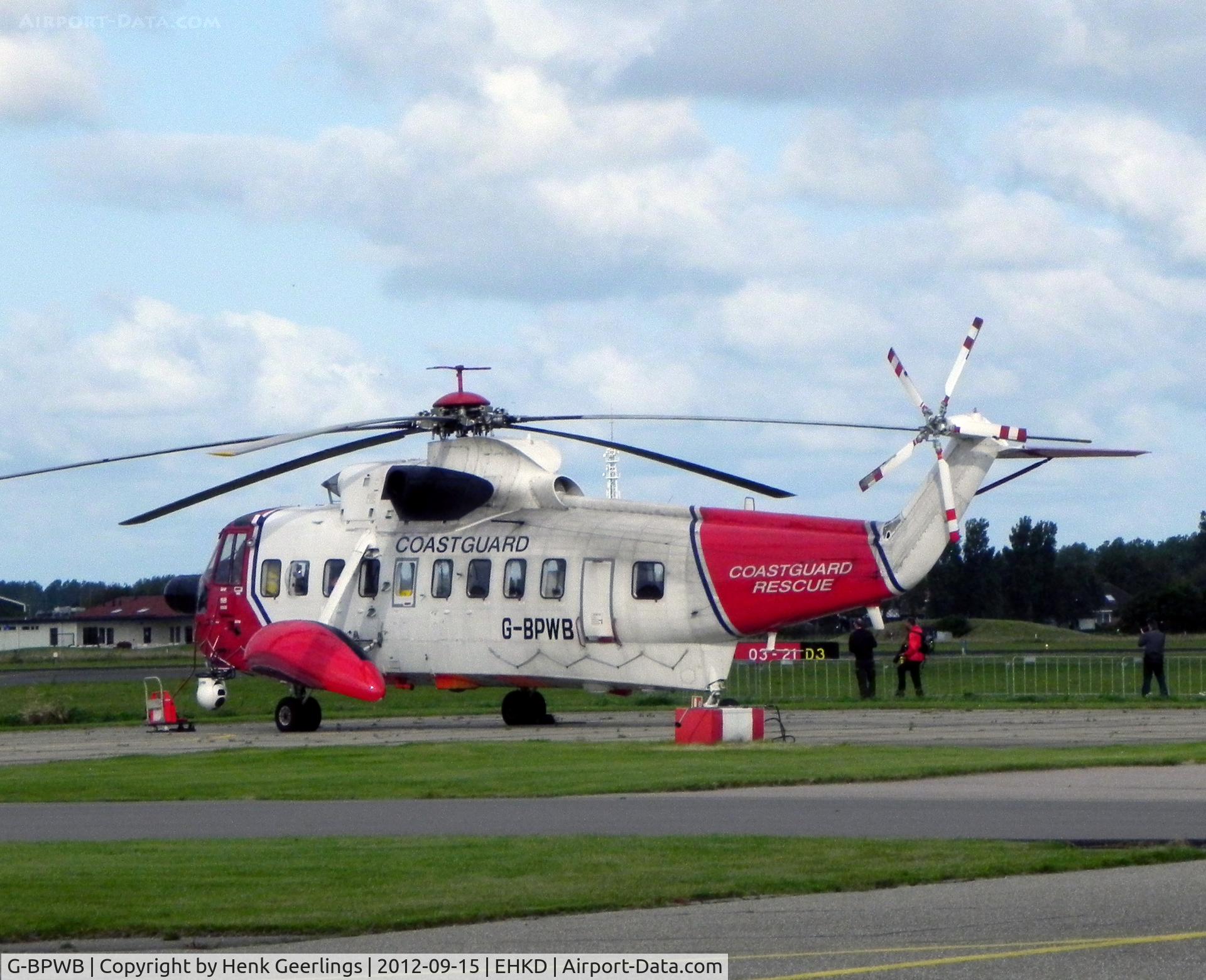 G-BPWB, 1979 Sikorsky S-61N C/N 61-822, Coast Guard