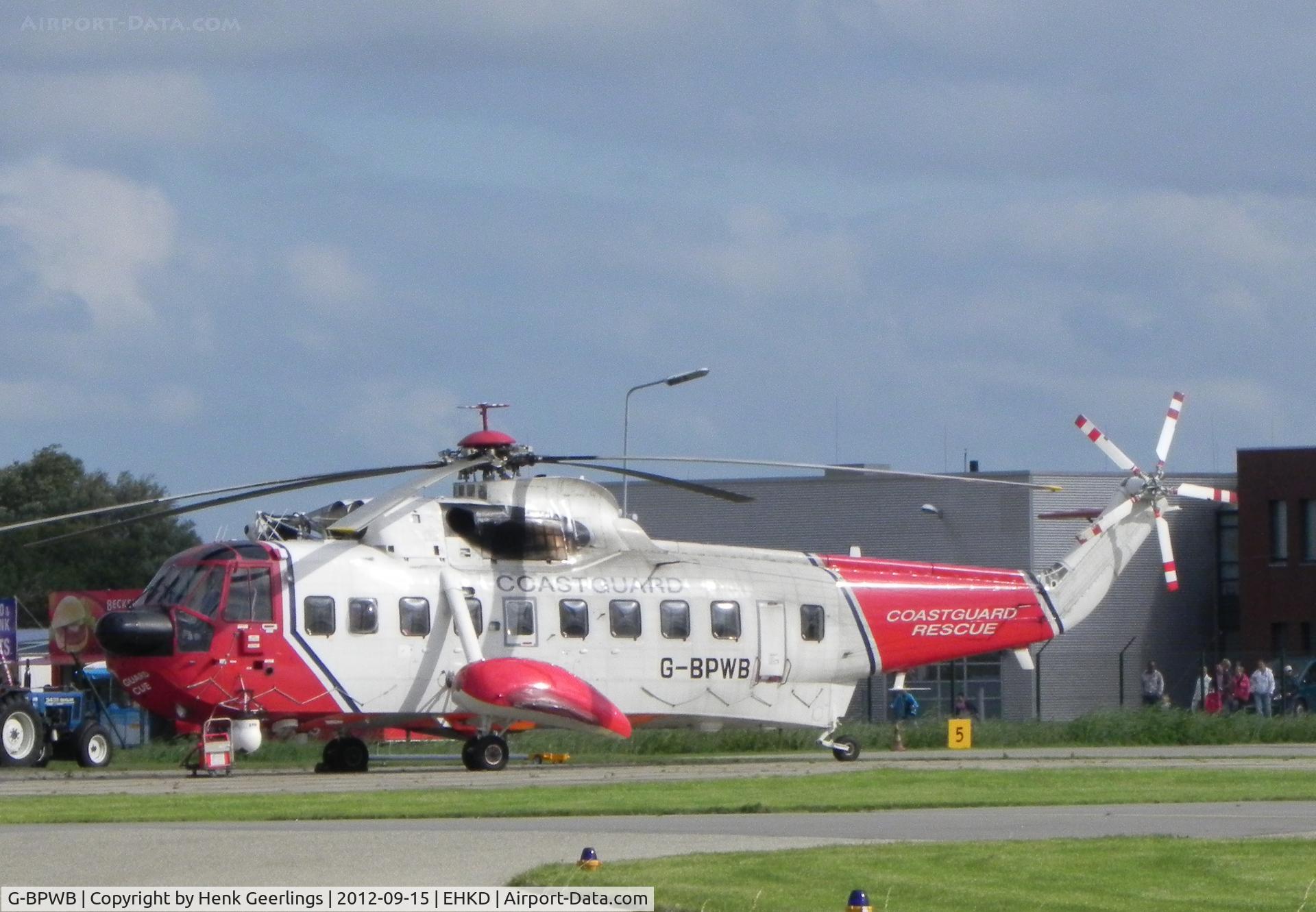 G-BPWB, 1979 Sikorsky S-61N C/N 61-822, Coast Guard