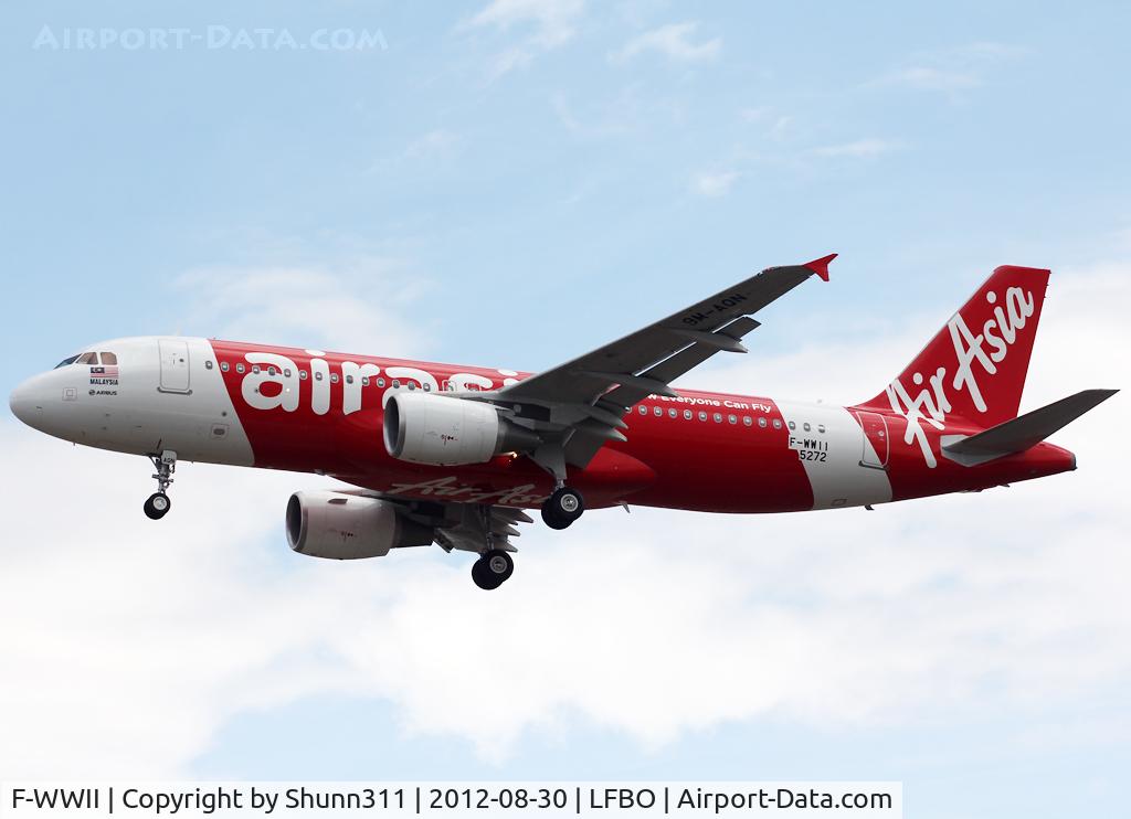 F-WWII, 2012 Airbus A320-216 C/N 5272, C/n 5272 - To be 9M-AQN