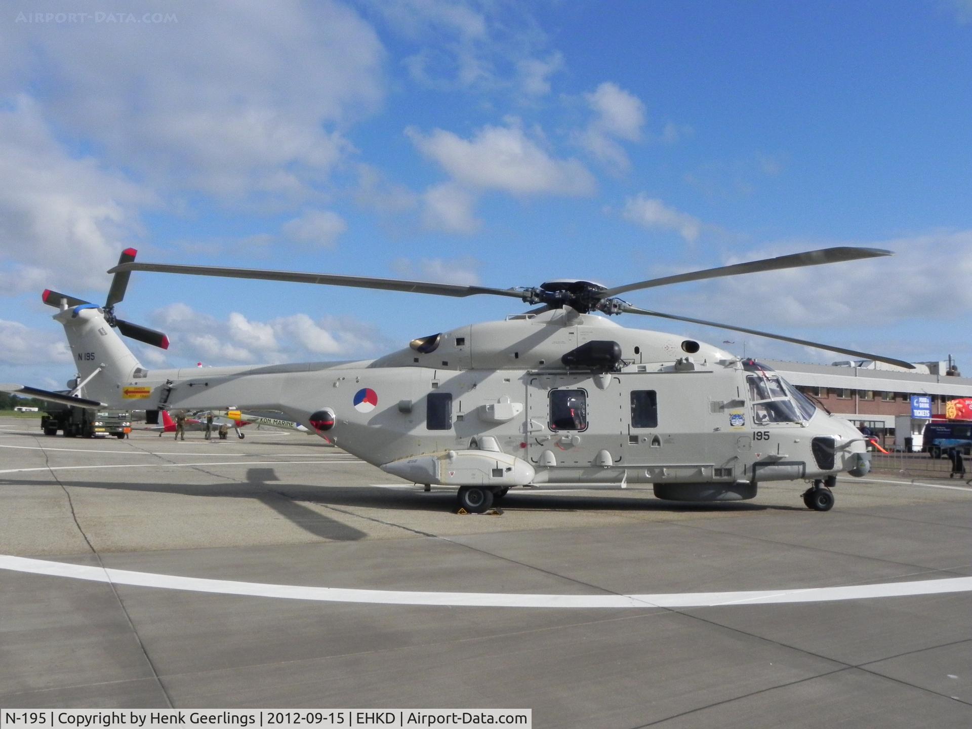 N-195, 2011 NHI NH-90 NFH Caiman C/N 1195, NH Industries NH-90-NFH , N-195 , Dutch Navy , De Kooy  . Heldair Air Show