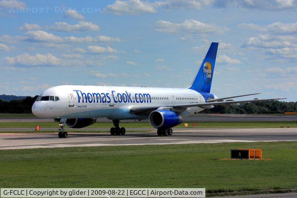 G-FCLC, 1997 Boeing 757-28A C/N 28166, Taxying to stand