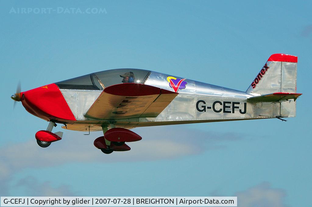 G-CEFJ, 2006 Sonex Sonex C/N PFA 337-14518, Smart looking visitor