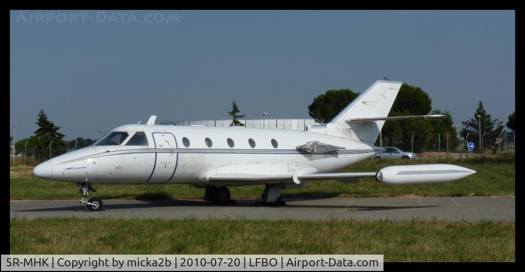 5R-MHK, 1977 Aerospatiale SN-601 Corvette C/N 34, Stored