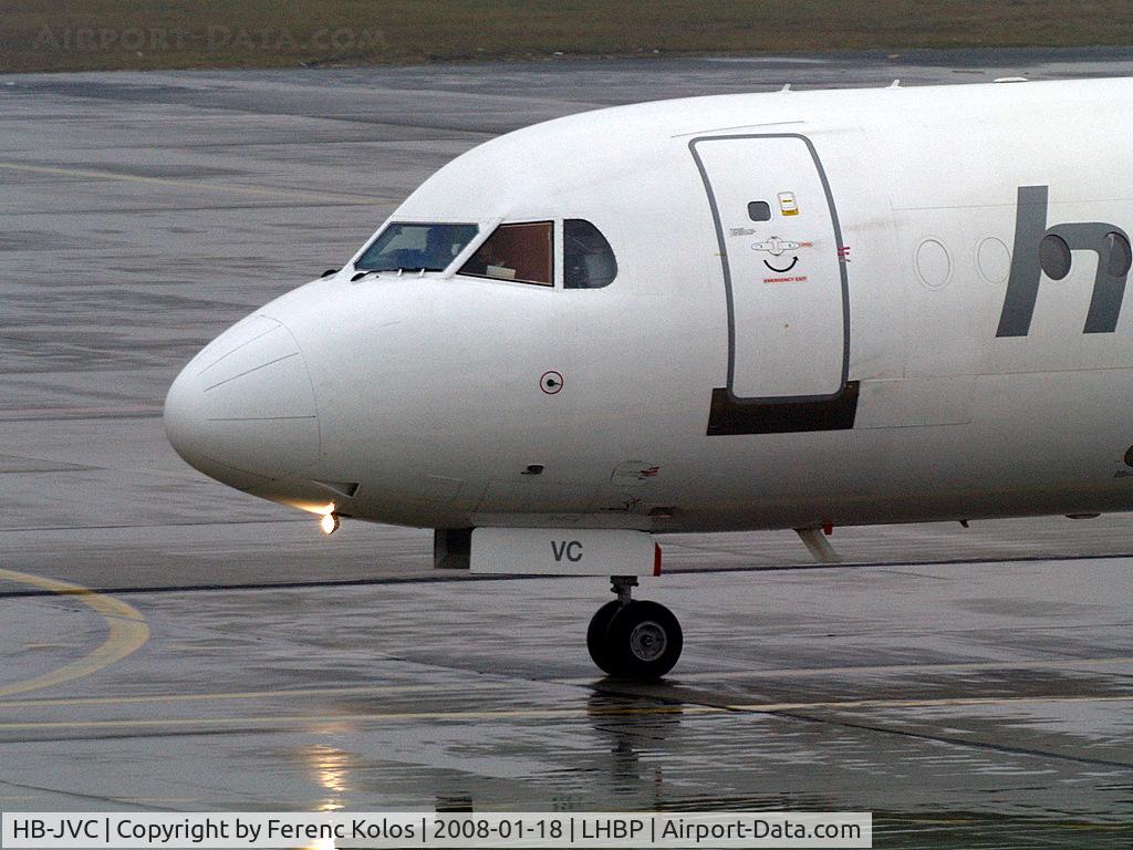 HB-JVC, 1994 Fokker 100 (F-28-0100) C/N 11501, Ferihegy