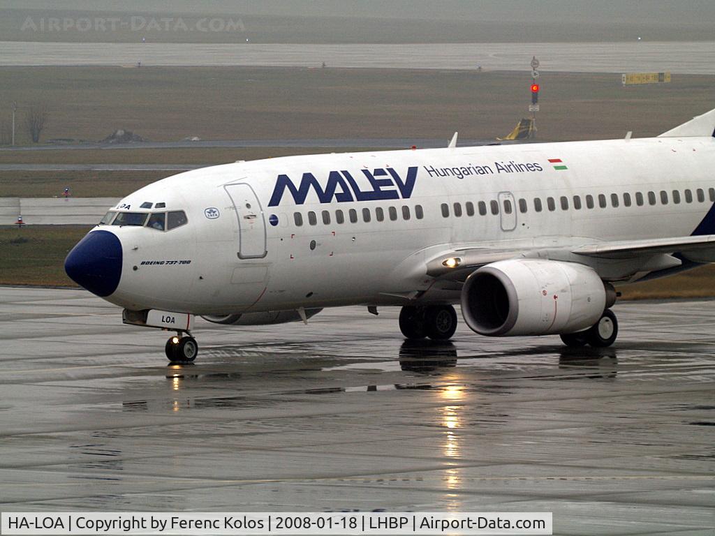 HA-LOA, 2003 Boeing 737-7Q8 C/N 28254, Ferihegy