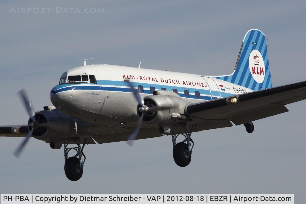 PH-PBA, 1943 Douglas DC-3C-S1C3G (C-47A-75-DL) C/N 19434, Dutch Dakota DC3
