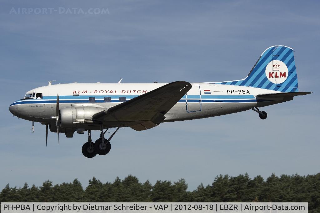 PH-PBA, 1943 Douglas DC-3C-S1C3G (C-47A-75-DL) C/N 19434, Dutch Dakota DC3