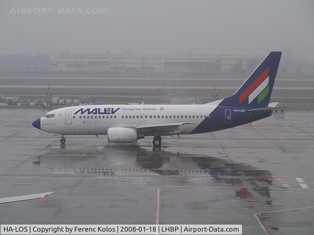 HA-LOS, 2005 Boeing 737-7Q8 C/N 29359, Ferihegy
