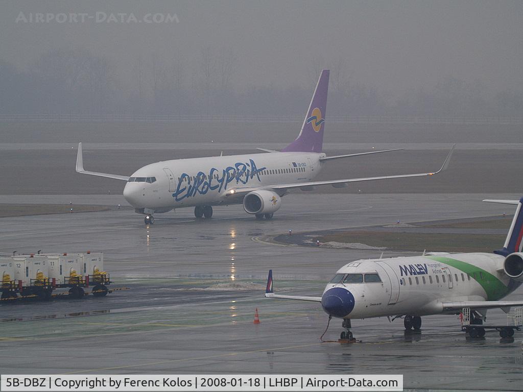 5B-DBZ, 2006 Boeing 737-8BK C/N 33030, Ferihegy