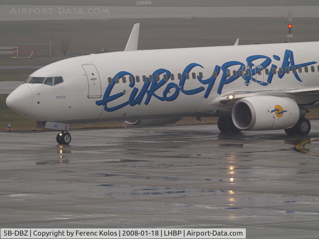 5B-DBZ, 2006 Boeing 737-8BK C/N 33030, Ferihegy