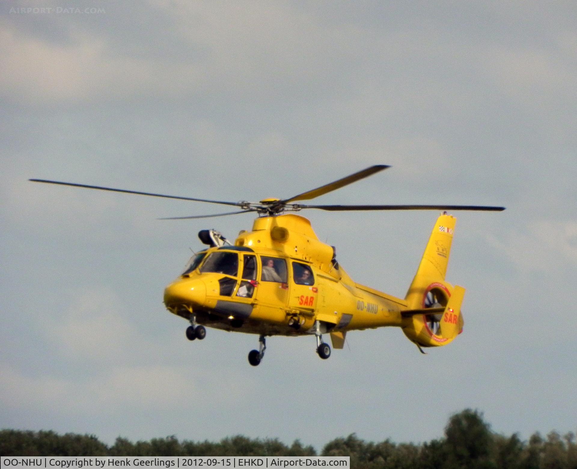 OO-NHU, 2003 Eurocopter AS-365N-3 Dauphin 2 C/N 6665, Heldair Air Show - Den Helder Airport .
NHV - Noordzee Helicopters Vlaanderen