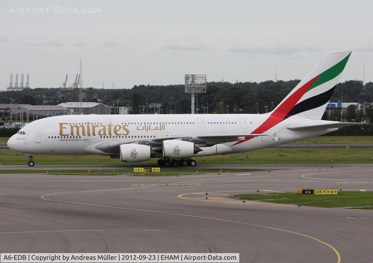 A6-EDB, 2008 Airbus A380-861 C/N 013, The big Dubai plane.