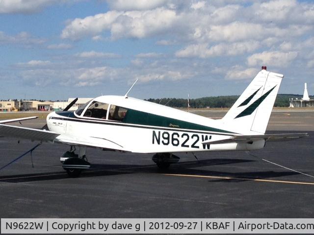 N9622W, 1967 Piper PA-28-140 Cherokee C/N 28-23079, a beautiful pa140 at baf