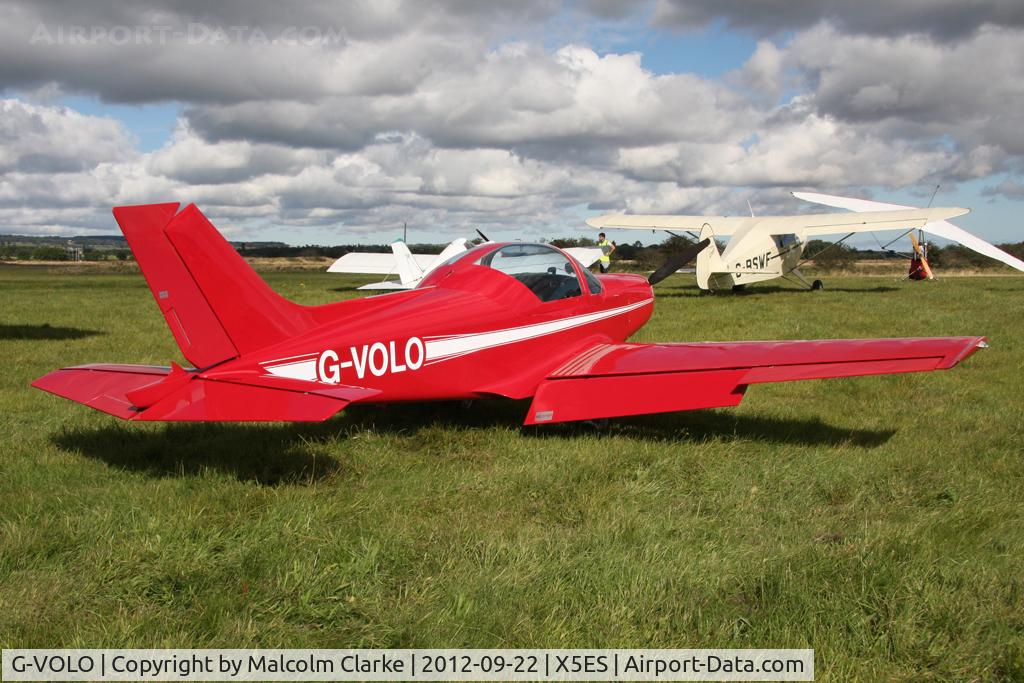 G-VOLO, 2005 Alpi Aviation Pioneer 300 C/N PFA 330-14389, Alpi Aviation Pioneer 300, Great North Fly-In, Eshott Airfield UK, September 2012.