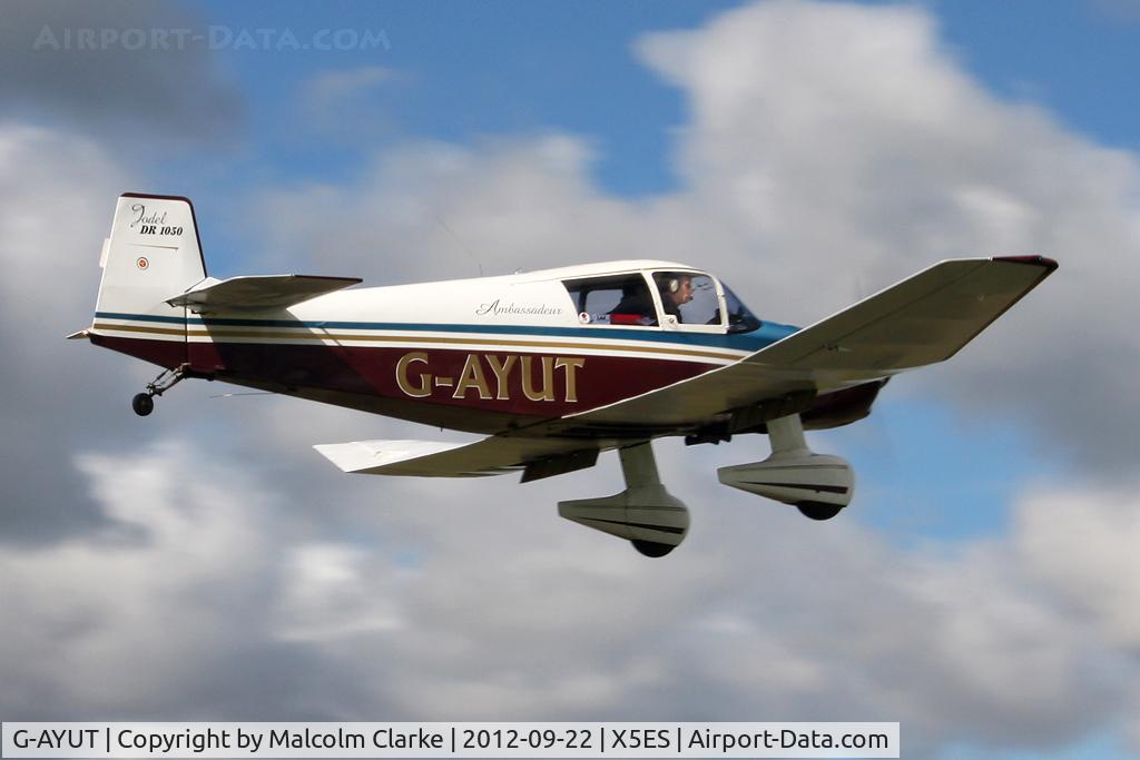 G-AYUT, 1964 SAN Jodel DR-1050 Ambassadeur C/N 479, SAN Jodel DR-1050 Ambassadeur, Great North Fly-In, Eshott Airfield UK, September 2012.