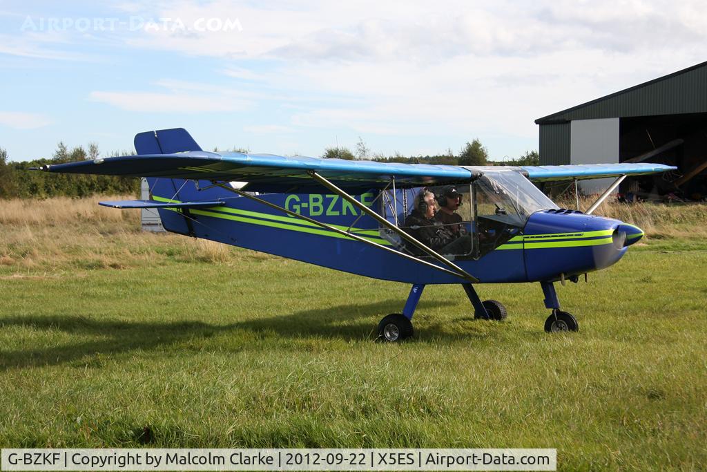 G-BZKF, 2000 Rans S-6ES Coyote II C/N PFA 204-13610, Rans S-6ES Coyote II, Great North Fly-In, Eshott Airfield UK, September 2012.