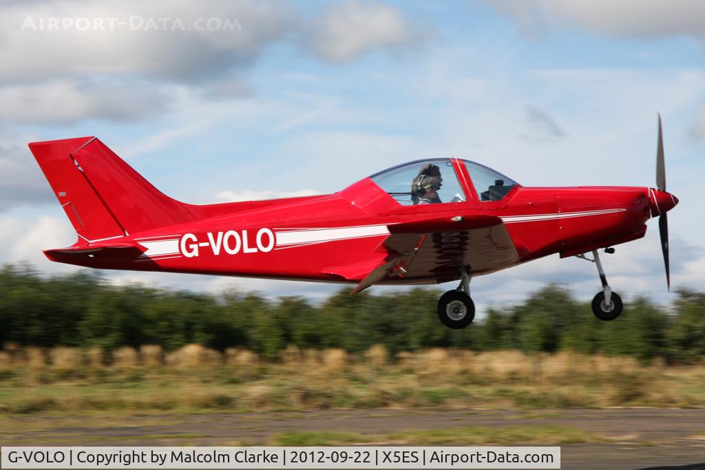 G-VOLO, 2005 Alpi Aviation Pioneer 300 C/N PFA 330-14389, Alpi Aviation Pioneer 300, Great North Fly-In, Eshott Airfield UK, September 2012.