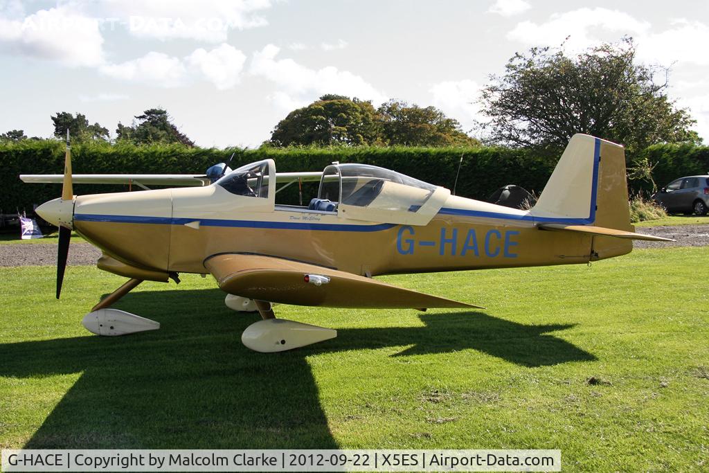 G-HACE, 1998 Vans RV-6A C/N 1951, Vans RV-6A, Great North Fly-In, Eshott Airfield UK, September 2012.