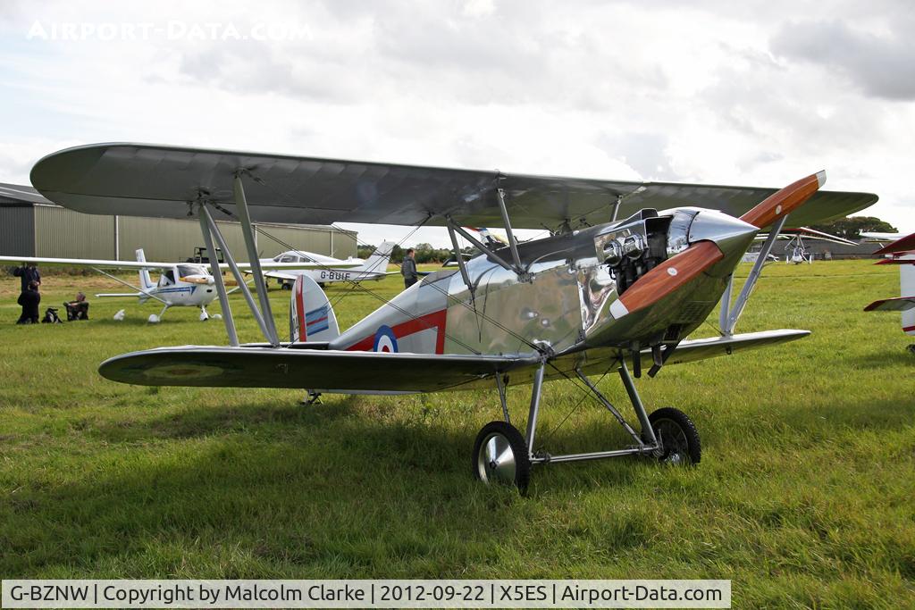 G-BZNW, 2003 Isaacs Fury II C/N PFA 011-13402, Isaacs Fury II, Great North Fly-In, Eshott Airfield UK, September 2012.