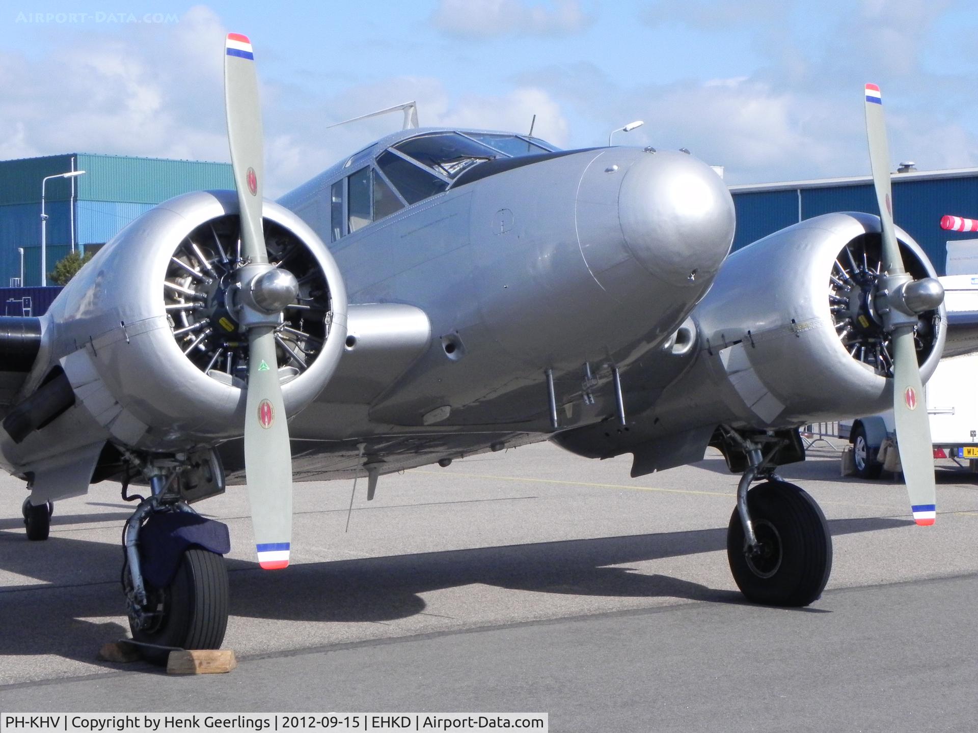PH-KHV, 1952 Beech Expeditor 3NM (D18S) C/N A-904/CA-254, Heldair Air Show