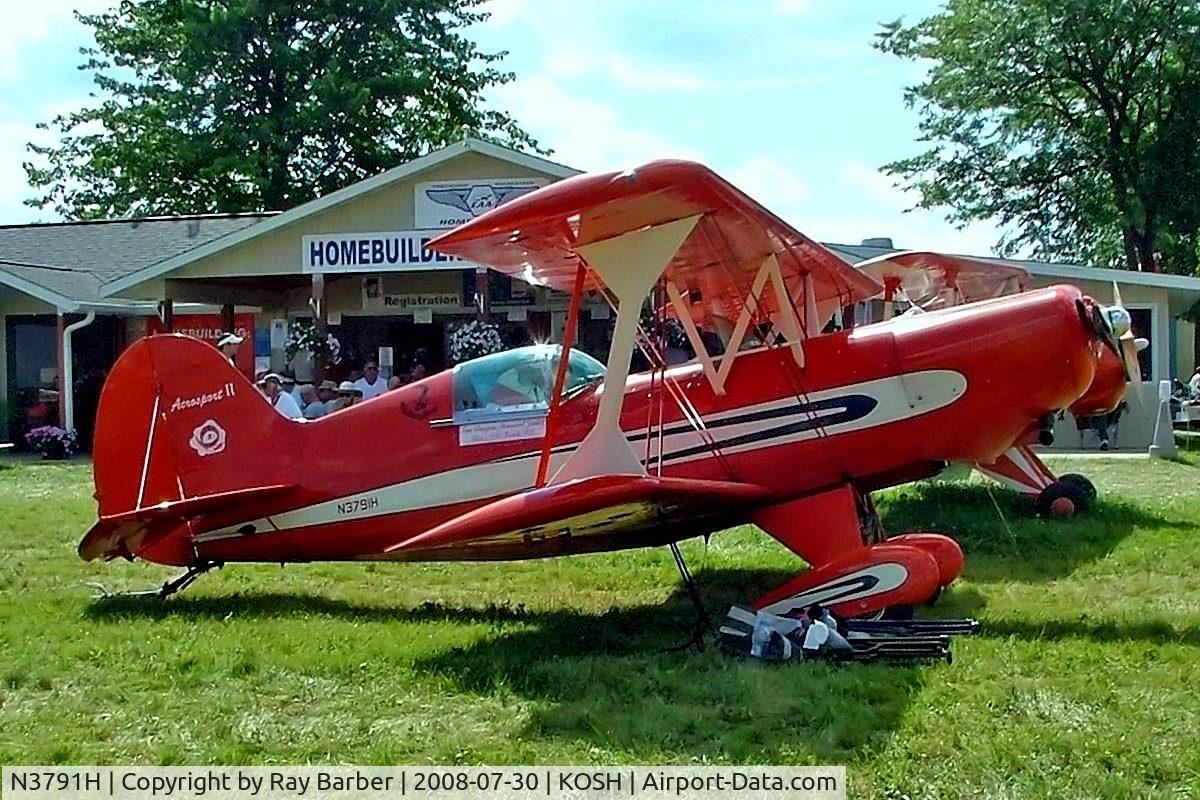 N3791H, 1983 EAA Acro Sport II C/N 65, EAA Acro-Sport II [65] Oshkosh-Wittman Regional Airport~N 30/07/2008