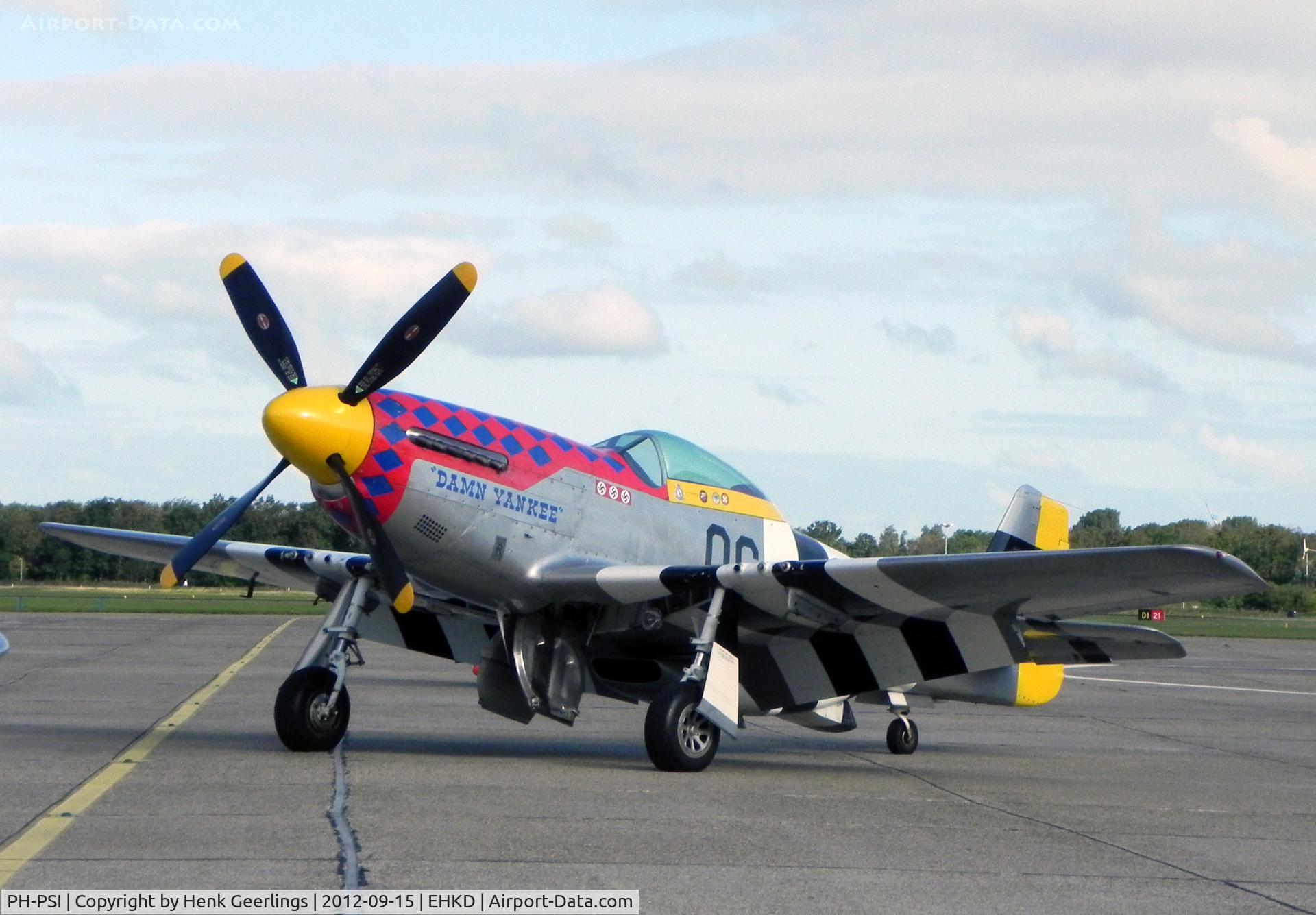 PH-PSI, 1945 North American P-51D Mustang C/N 122-40965, Heldair Air Show