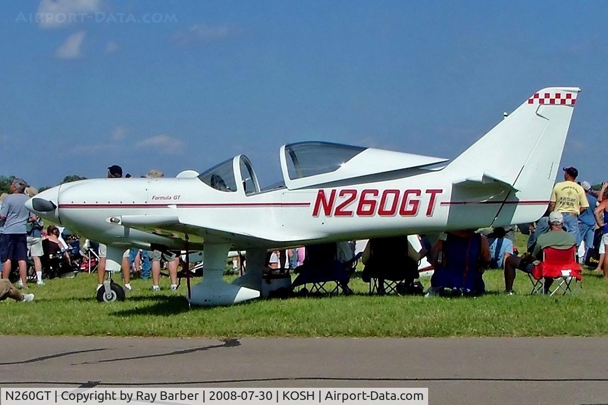 N260GT, 2002 Midwest Aerosport Inc FORMULA GT C/N 104, Midwest Aerosport Formula GT [104] Oshkosh-Wittman Regional Airport~N 30/07/2008