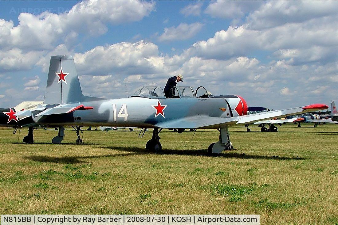 N815BB, 1969 Nanchang CJ-6A C/N 2951216, Nanchang CJ-6A [2951216] Oshkosh-Wittman Regional Airport~N 30/07/2008