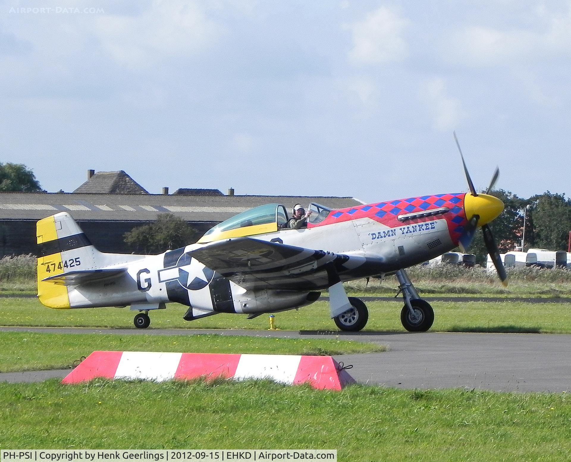 PH-PSI, 1945 North American P-51D Mustang C/N 122-40965, Heldair Air Show