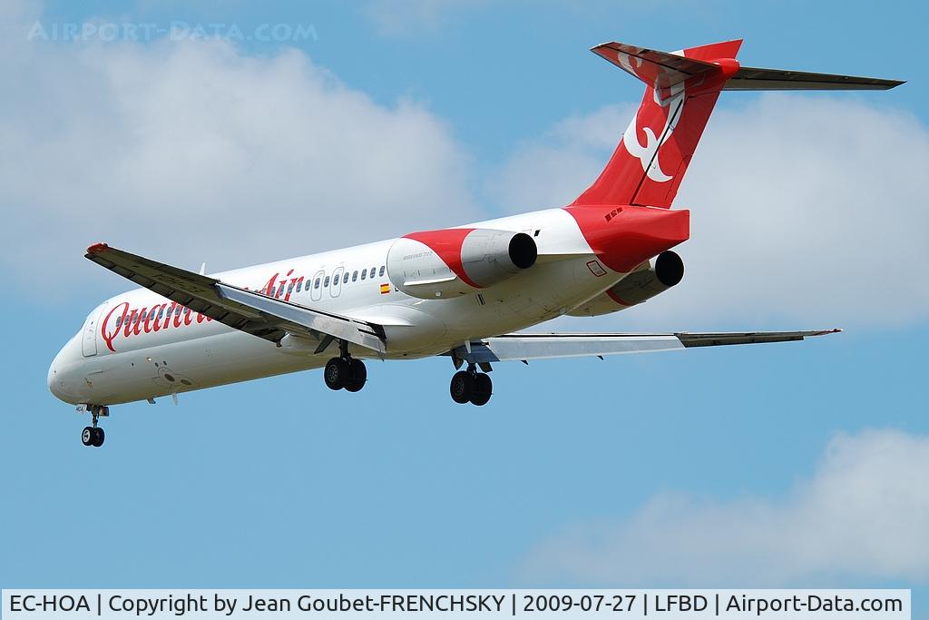 EC-HOA, 2000 Boeing 717-2CM C/N 55061, Quantum Air / Suspended operations 2010-01-26