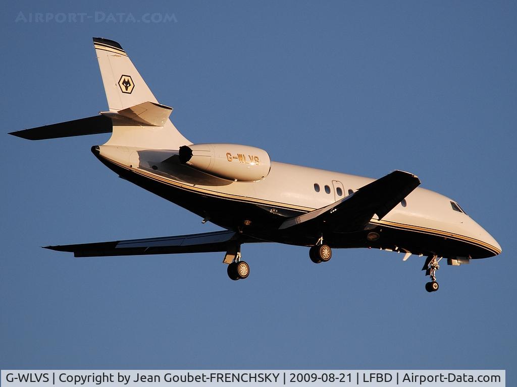 G-WLVS, 2007 Dassault Falcon 2000EX C/N 141, Trinity Aviation Ltd