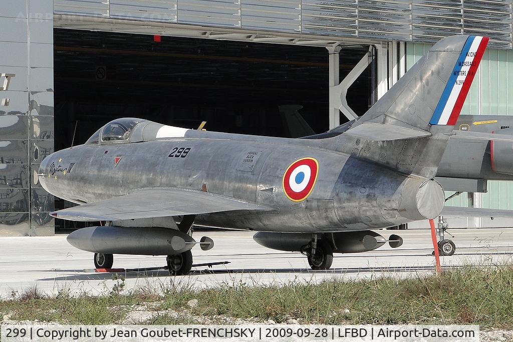 299, Dassault Mystere IVA C/N 299, ex 1/2 