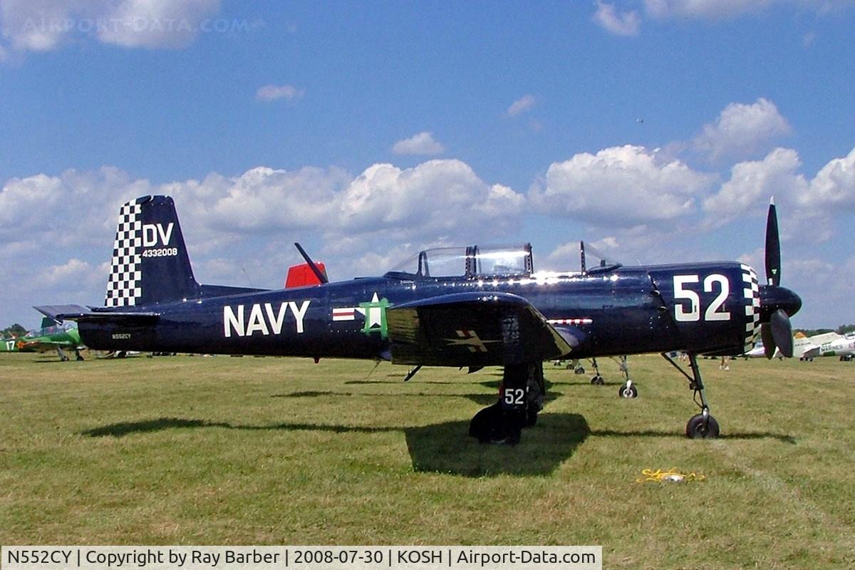 N552CY, 1985 Nanchang CJ-6A C/N 4332008, Nanchang CJ-6A [4332008] Oshkosh-Wittman Regional Airport~N 30/07/2008