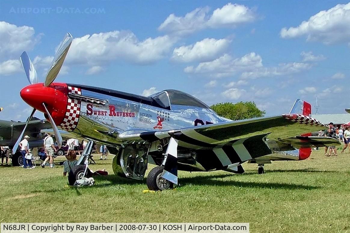 N68JR, 1944 North American P-51D Mustang C/N 44-72051, North American P-51D Mustang [122-31910] Oshkosh-Wittman Regional Airport~N 30/07/2008