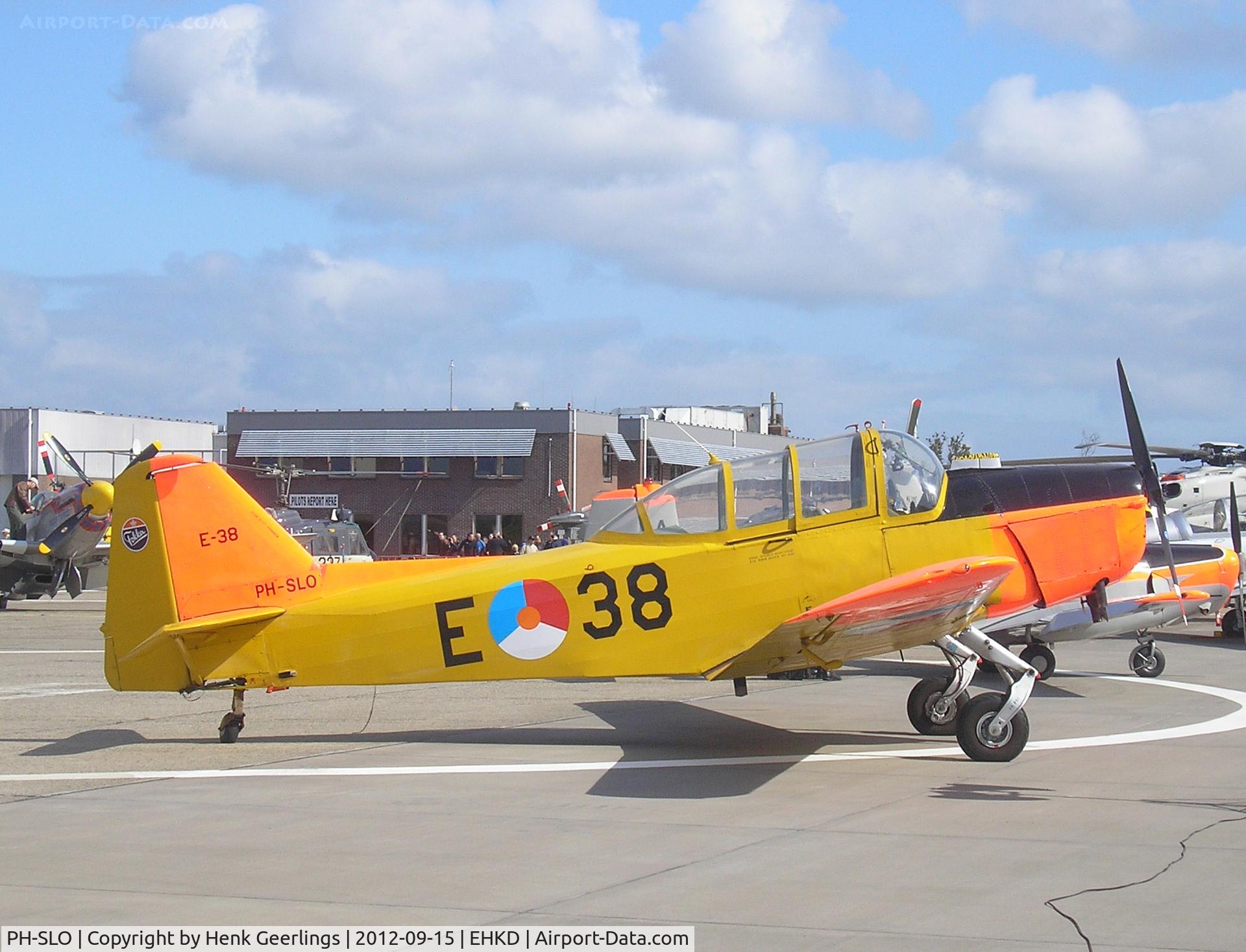 PH-SLO, Fokker S.11-1 Instructor C/N 6281, Fokker Four Display Team ; Heldair Air Show , Den Helder Airport