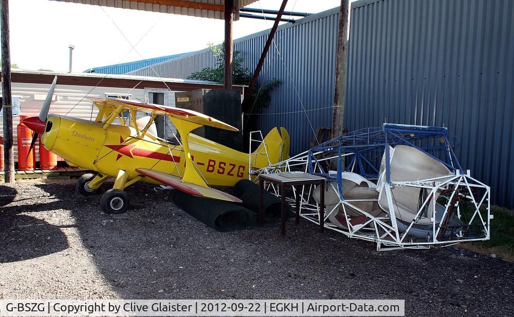 G-BSZG, 1956 Stolp SA-100 Starduster C/N 101, Ex: N70P > G-BSZG - Originally owned into private hands in November 1990 and the current owner has a French address since January 2000.