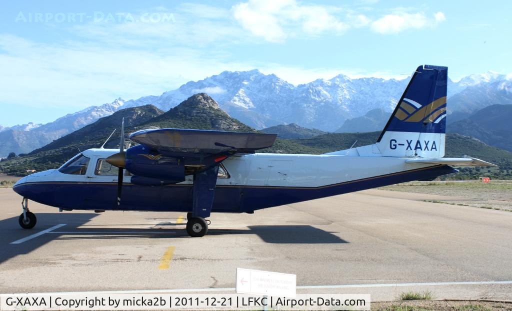 G-XAXA, 1976 Britten-Norman BN-2A-26 Islander C/N 530, Parked