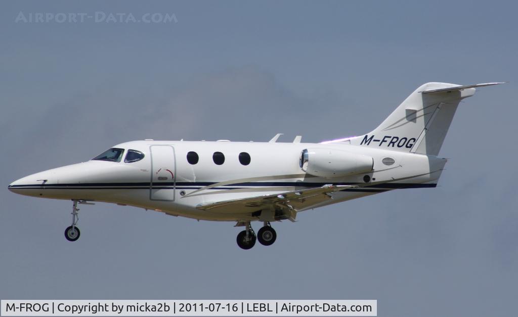 M-FROG, 2006 Raytheon 390 Premier 1A C/N RB-165, Landing