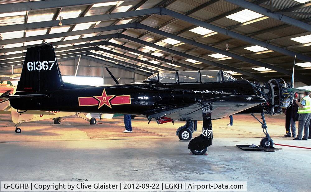 G-CGHB, 1988 Nanchang CJ-6A Chujiao C/N 4532009, Ex: Chinese AF > G-CGHB - Originally and currently in private hands since November 2009.